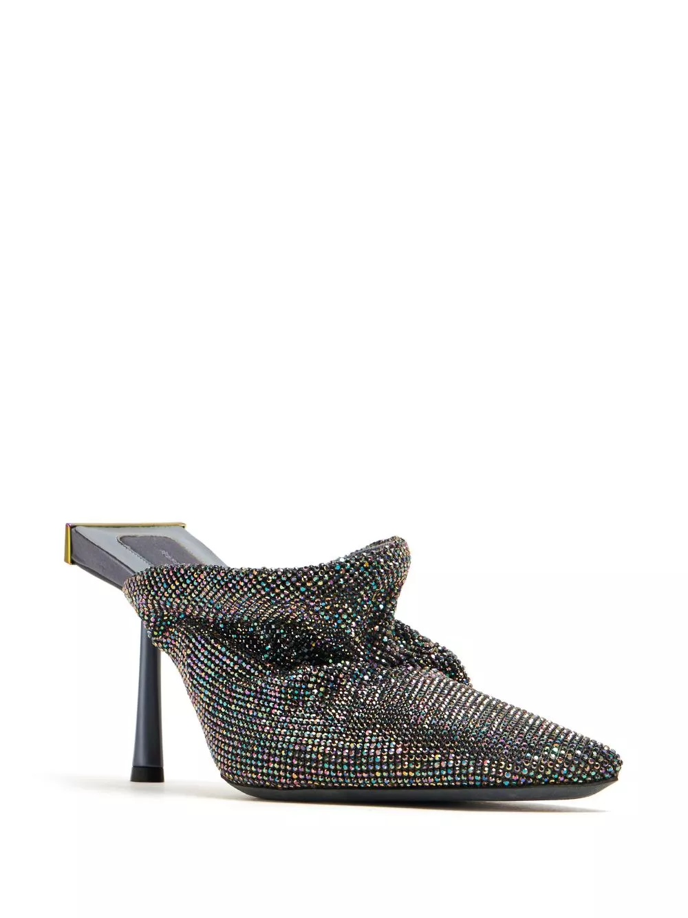 Affordable Benedetta Bruzziches Goliarda 95mm rhinestone-embellished mules Women 0123