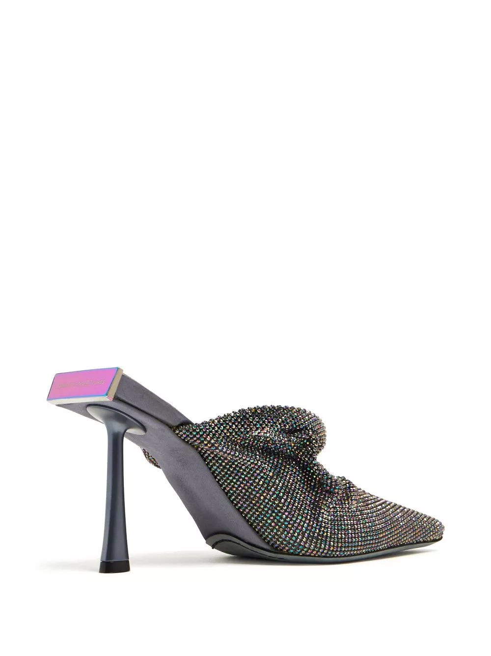 Affordable Benedetta Bruzziches Goliarda 95mm rhinestone-embellished mules Women 0124