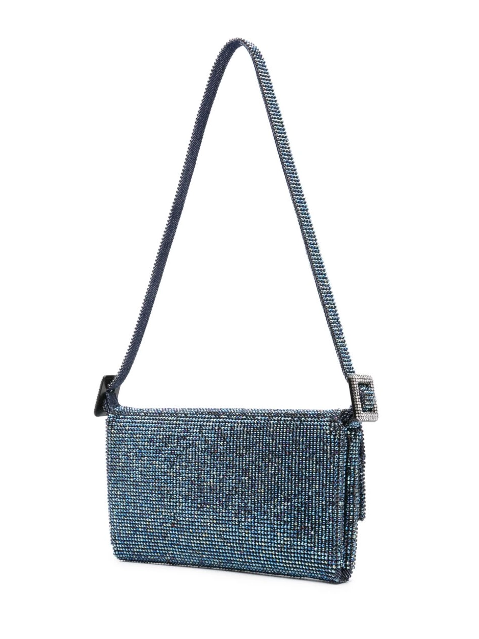 Cheap Mignon bag Women rhinestone-embellished La Vitty denim Bruzziches Benedetta 0213