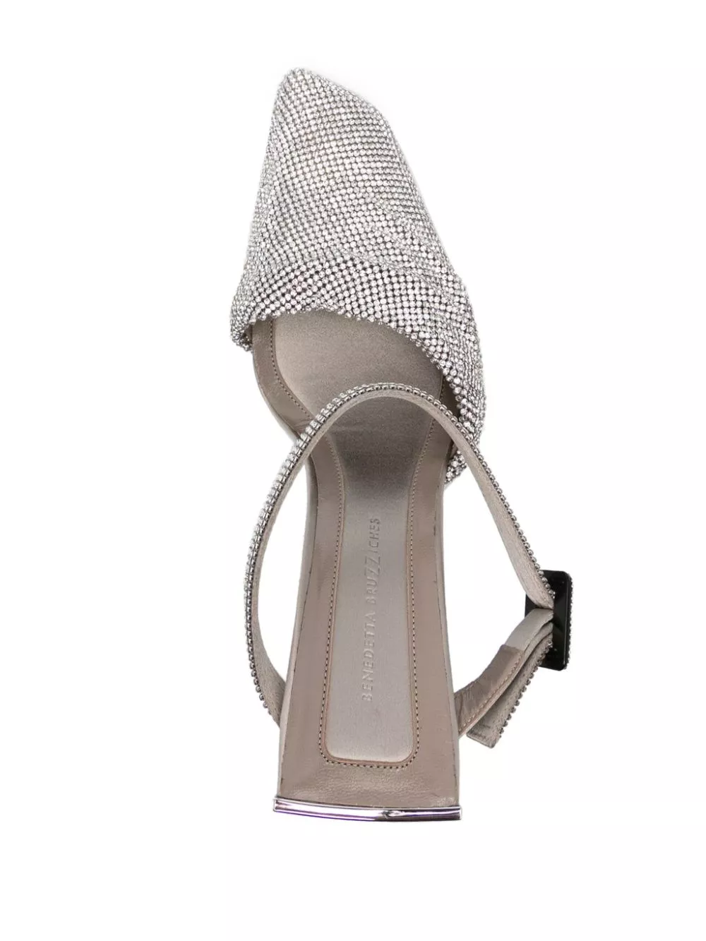 Affordable Benedetta Bruzziches Elena 100mm crystal-embellished mules Women 0204