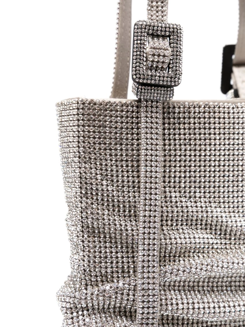 Affordable large bag Benedetta Bruzziches Lollo Women crystal-embellished tote 0223